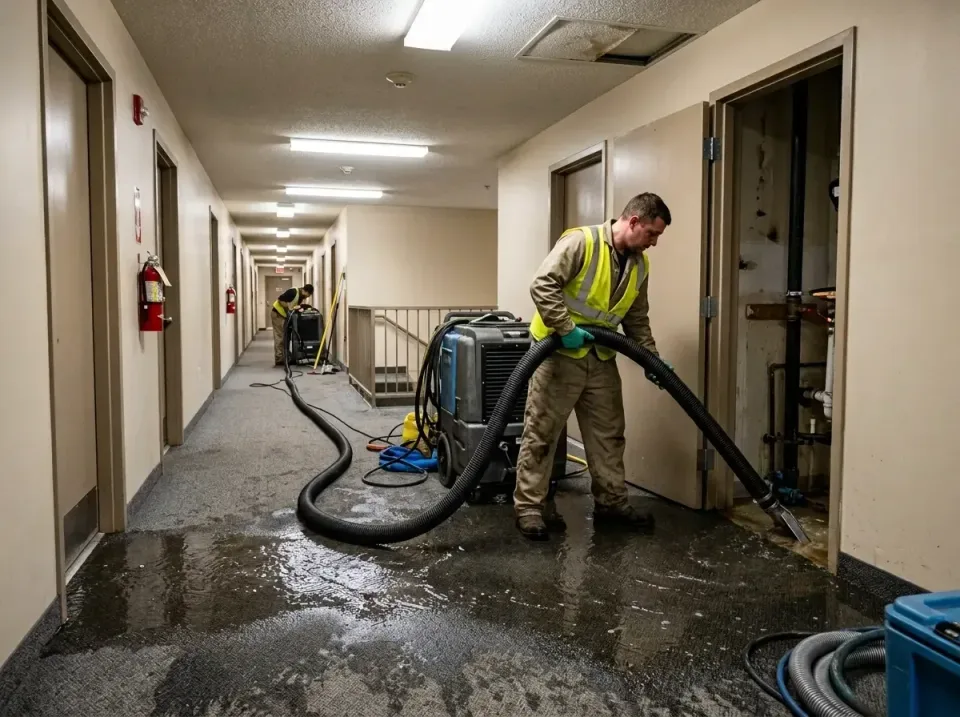 multi-unit-apartment-hallway-f-005 — frequently asked questions, Emergency Burst Pipe Water Extraction & Removal in Santa Ri…